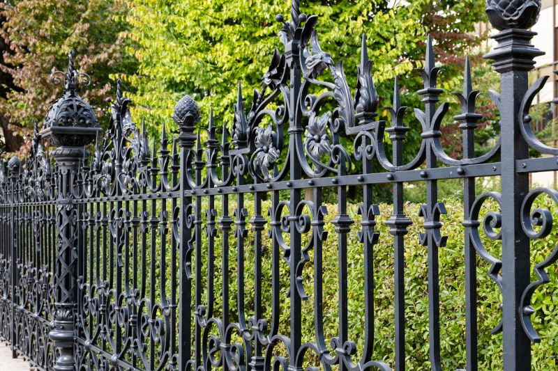 Classic Wrought Iron Fence