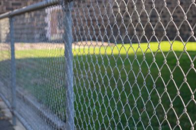 Chain-Link Fence for Security